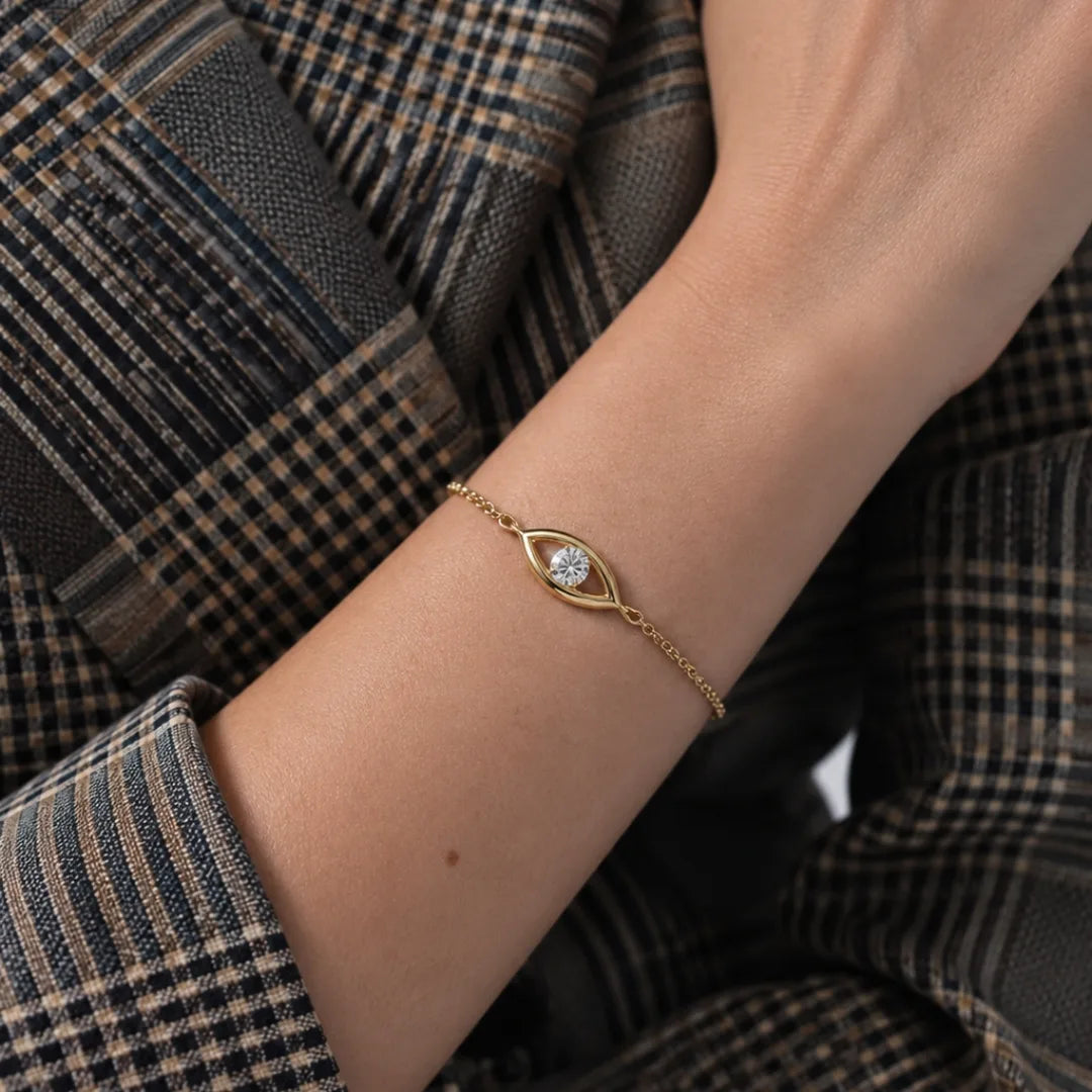 Evil eye bracelet