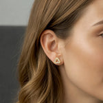 Load image into Gallery viewer, Geometric Stud Earrings
