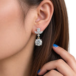 Load image into Gallery viewer, Drop Round Earrings
