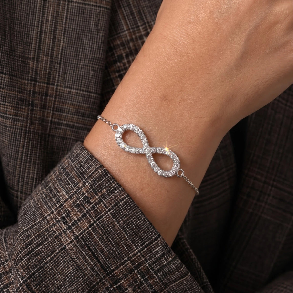 Infinity bracelet for women