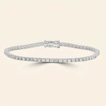 Load image into Gallery viewer, Round Shaped Tennis Bracelet Womens
