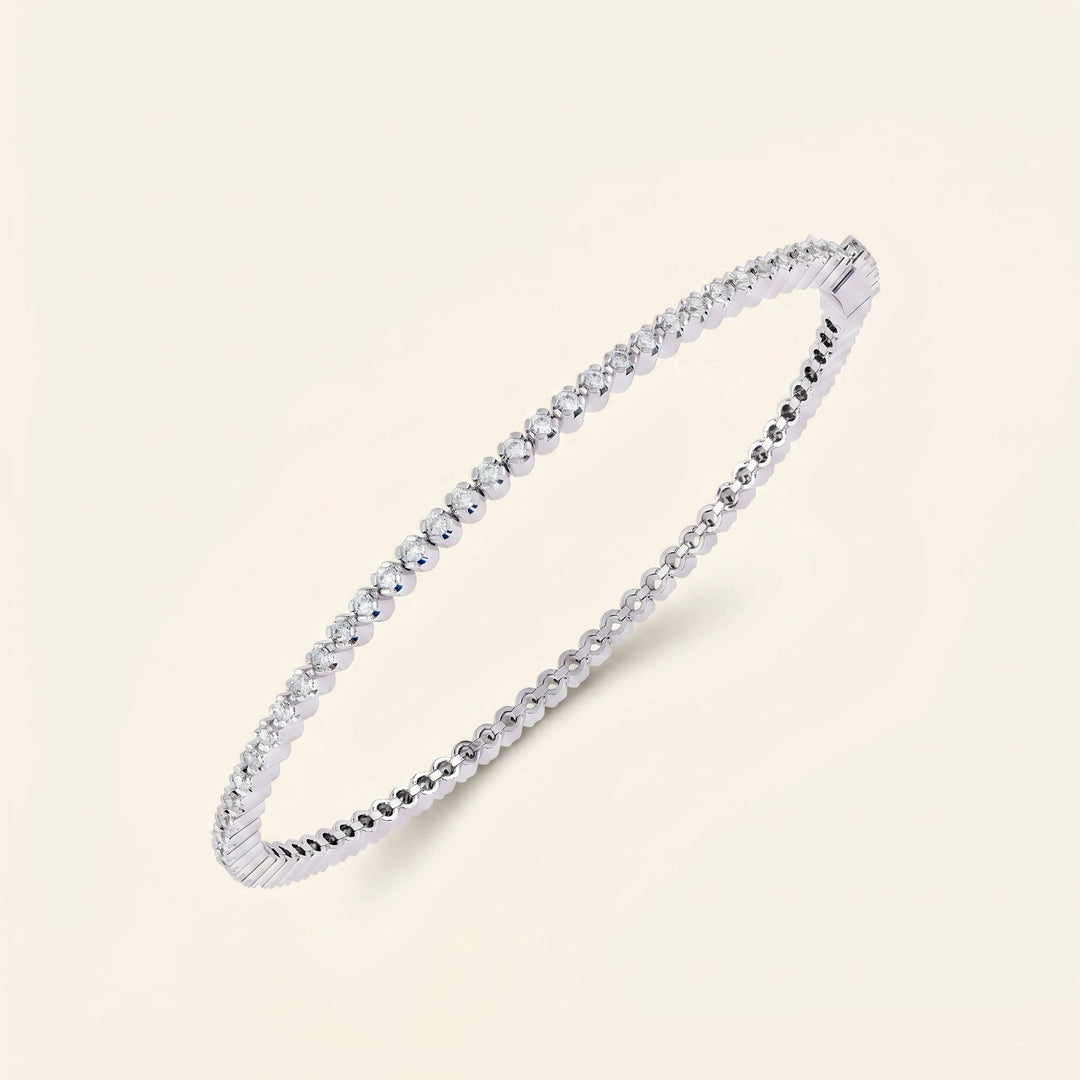 Round Shape Tennis Bracelet