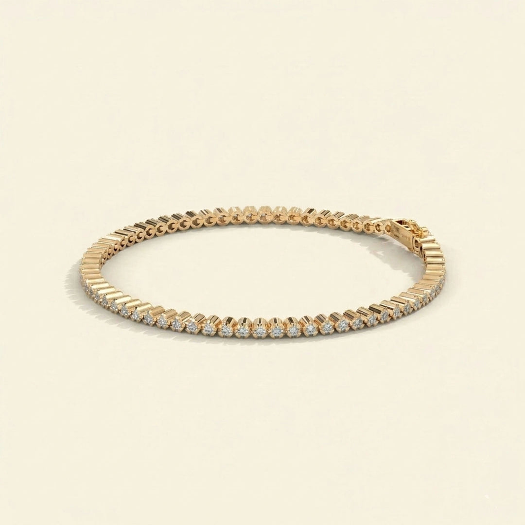 Moissanite Tennis Bracelet