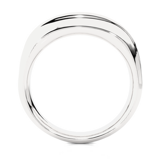 Five Stone Channel Setting Ring silver