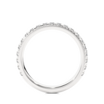 Load image into Gallery viewer, 1 Carat Moissanite Eternity Band In Silver
