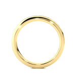Load image into Gallery viewer, Moissanite Round Shape Womens's Engagement Ring yellow gold
