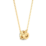 Load image into Gallery viewer, 1 Carat Round Moissanite Solitaire Pendant In Yellow Gold
