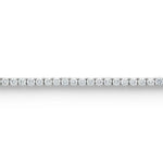 Load image into Gallery viewer, 3.50 Ct Round Cut Moissanite Tennis Bracelet in White Gold
