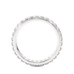 Load image into Gallery viewer, V-Prong Moissanite Ring silver

